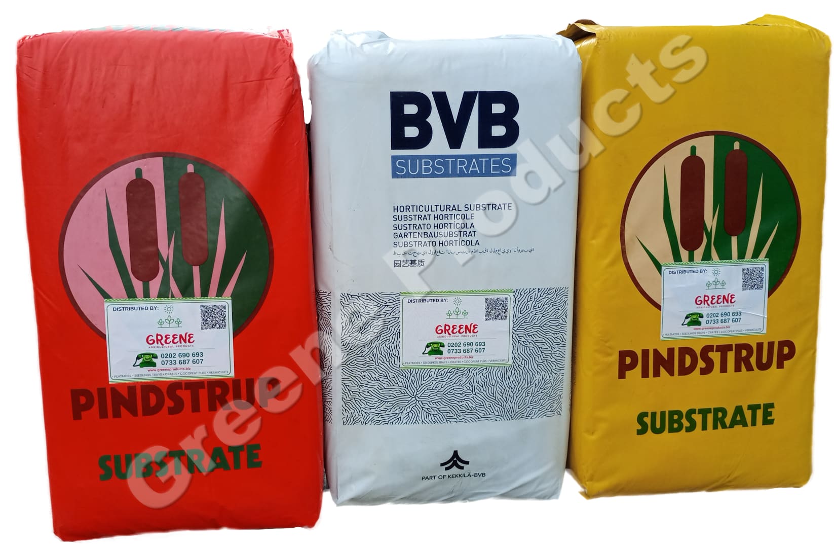 bvb & pindstrup peat moss varieties 